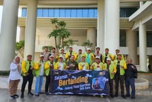 JAM-Pembinaan Melepas Kontingen  Kejaksaan RI yang Berpartisipasi dalam  PORNAS KORPRI XIV Tahun 2023