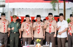Bupati Rokan Hilir : Pimpin Upacara Peringatan Hari Pramuka ke-62