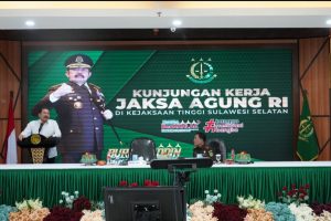 Jaksa Agung ST Burhanuddin: Kunjungan Kerja di Kejaksaan Tinggi Sulawesi Selatan