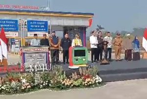 Presiden RI Jokowi Resmikan Tol Bocimi Sesi 2.