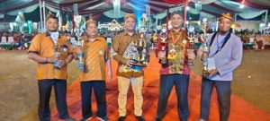 Ketua Pujakesuma Rianto S.H, M.A.P Terima Juara Umum Etnis Jawa di PSBD Asahan Ke V