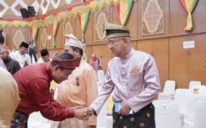 Wabup Rohil H.Sulaiman Hadiri Rapat Paripurna HUT Provinsi Riau ke-66