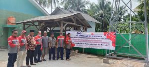 PT Tambang Silika Bayah Bantu Sarana Air Bersih di Desa Darmasari dan Bayah Barat