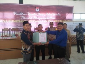 Hermawan Rudiansyah Akhirnya terpilih Jadi Kades Buniwangi Dalam pemilihan Kepala Desa Buniwangi Antar waktu.