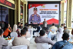 Jalin Sinergitas, Kapolres Kampar Gelar Coffee Morning dan Silaturahmi Bersama Wartawan
