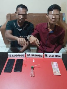 Lagi, Tim Ojoloyo Tangkap Dua Pelaku Narkoba di Pondok Dalam Kebun Sawit