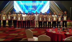 Polres Kampar Terima Penghargaan saat Musrenbang Polda Riau