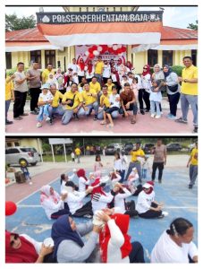 Memeriahkan HUT Kemerdekaan RI ke 78, Polsek Perhentian Raja Gelar Kegiatan Lomba Kearifan Lokal