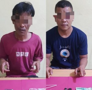 Meresahkan, Dua Pelaku Narkoba Ditangkap Polsek XIII Koto Kampar