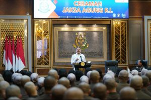 Jaksa Agung ST Burhanuddin:  Kebutuhan akan Jaksa PRIMA yaitu  Profesional, Responsif, Integritas, BerMoral dan Andal