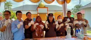 KAJARI ROKAN HILIR YULIARNI APPY, SH.,MH : GELAR PEMUSNAHAN BB TINDAK PIDANA UMUM (NARKOTIKA)