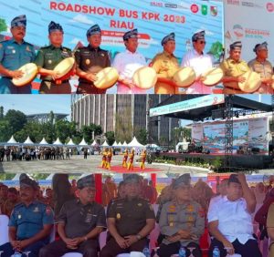 Wakil Kepala Kejaksaan Tinggi Riau Hadiri Pembukaan Roadshow Bus KPK RI di Provinsi Riau
