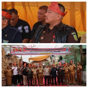 Kejaksaan Negeri Pekanbaru Hadiri Peresmian “Kampung Bebas Narkoba Di Kelurahan Kampung Dalam”