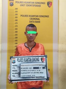 Sat Res Narkoba Polres Kuansing Tangkap Terduga Pengedar Narkoba