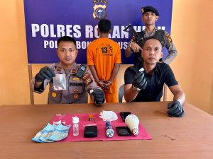 Polsek Bonaidarussalam Mengamankan Seorang Penyalahgunaan Narkotika Jenis Sabu – Sabu