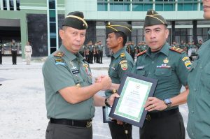 Danrem 031/WB beri Apresiasi Penghargaan kepada Prajurit tangkap Narkoba Menggagalkan penyelundupan Imigran Gelap Dan Juara Judo