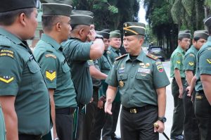 Korem 031/WB Upacara Tujuh Belasan  Berlangsung Dengan Khidmat