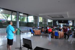 Peringati HUT ke-78 TNI Tahun 2023 Korem 031/WB Gelar Turnamen Tenis Lapangan