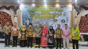 Silaturahmi Danrem 031/Wira Bima di Kediaman Bupati Rohul