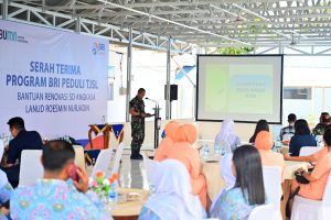 SD Angkasa Lanud Roesmin Nurjadin Terima Bantuan Program BRI Peduli TJLS