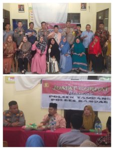 Jum’at Curhat, Polsek Tambang Dengarkan Keluhan Masyarakat Desa Padang Luas
