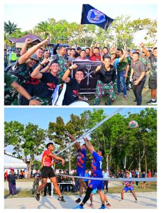 Tampil Mendominasi Tim Voli Denhanud 475 Kopasgat  Raih Juara I