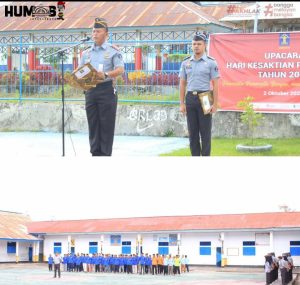 KEPALA LAPAS KELAS III LABUHA PIMPIN UPACARA PERINGATAN HARI KESAKTIAN PANCASILA