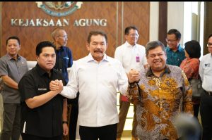 Jaksa Agung Dan Menteri BUMN Sampaikan Perkembangan Perkara Dugaan Korupsi Dana Pensiun Di Kementerian BUMN