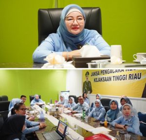 Asdatun Kejati Riau mengikuti kegiatan Pembukaan Bimbingan Teknis