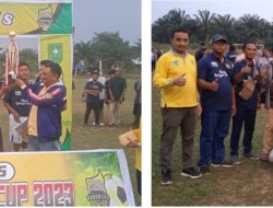 Tim Dinas Lingkungan Hidup (DLH) Kabupaten Rokan Hilir FC Raih Juara Piala Gubernur Riau