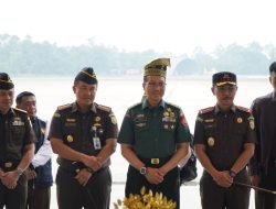 KUNJUNGAN KERJA JAKSA AGUNG MUDA PIDANA MILITER KEJAKSAAN AGUNG RI DI WILAYAH HUKUM KEJAKSAAN TINGGI RIAU