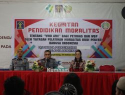 Bentuk Wargabinaan Yang Berakhlak dan Berbudi Pekerti, Lapas Bangkinang dan YPMBPBI Gelar Pendidikan Moralitas
