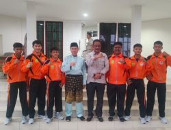 Gubri Lakukan Pelepasan Atlit MMA Riau dalam Rangka Indonesia Martial Art Games Yang Ke 1 Tahun 2023