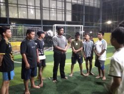 Cegah Hal- Hal Yang Negatif Remaja Masjid Al-jihad Ajak Remaja Masjid Bermain Bola Futsal