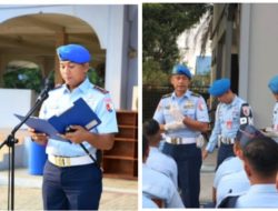 Dansatpom Lanud Roesmin Nurjadin Memberikan Penyuluhan Tentang Bahaya Narkoba