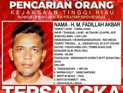 HM Fadillah Akbar Direktur PT BRJ Mangkir Dari Pemeriksaan Kejaksaan Tinggi Riau, Masuk Daftar Pencarian Orang (DPO)