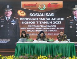 KAJATI SULSEL BESERTA JAJARAN MENGIKUTI KEGIATAN PROJEK PERUBAHAN SOSIALISASI