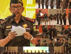 Akmal Abbas, S.H., M.H : Kepala Kejaksaan Tinggi Riau Melantik Pejabat Eselon III di Wilayah Hukum Kejaksaan Tinggi Riau