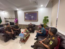 KUNJUNGAN KERJA ASPIDMIL Kolonel Laut (H) FAISOL, SH KEJAKSAAN TINGGI RIAU DI WILAYAH HUKUM KEPULAUAN RIAU