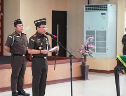 KAJATI SULSEL MELANTIK JABATAN ESELON III, ASPIDSUS, KAJARI DAN KOORDINATOR, ASN JAGA NETRALITAS PADA PEMILU 2024