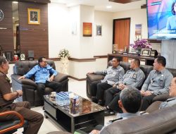 Kajati Riau Terima Kunjungan Kerja Kakanwil Kemenkumham Riau