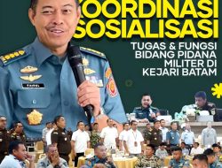 Aspidmil Kejati Riau melaksanakan Sosialisasi seluruh APH Sipil dan Militer