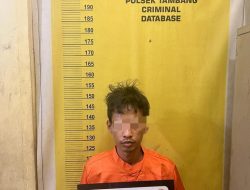 Polsek Tambang Tangkap Pelaku Narkoba di Lapangan Bola Desa Kualu