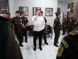 Jaksa Agung ST Burhanuddin: Kunjungan Kerja ke Wilayah Hukum Riau  Memantau Kesiapan Aparatur Kejaksaan dalam Menyukseskan Pemilu Damai