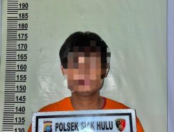Lagi, Unit Reskrim Polsek Siak Hulu Tangkap Satu Orang Tersangka Diduga Pengedar Narkoba