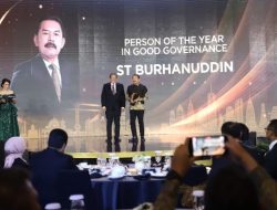 Jaksa Agung ST Burhanuddin  Memperoleh Penghargaan  Person of The Year in Good Governance