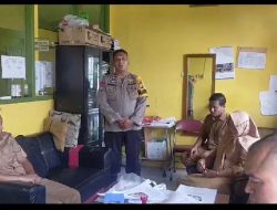 Bhabinkamtibmas Polsek Tapung Hilir Giat Cooling System Dalam Rangka Pemilu Damai 2024