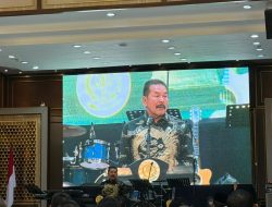 Jaksa Agung Memberikan Sambutan Pada Acara Peringatan Hari Ulang Tahun Keluarga Besar Purna Adhyaksa (KBPA) ke-57
