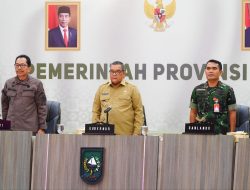Kajati Riau Menghadiri Rapat Koordinasi Forkopimda Provinsi Riau terkait Perayaan Natal dan Tahun Baru 2024