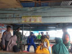 Kapolsek Kateman AKP. Ermanto; Hubungan Antara TNI-Polri dan Masyarakat Harus Kompak Jelang Pemilu 2024